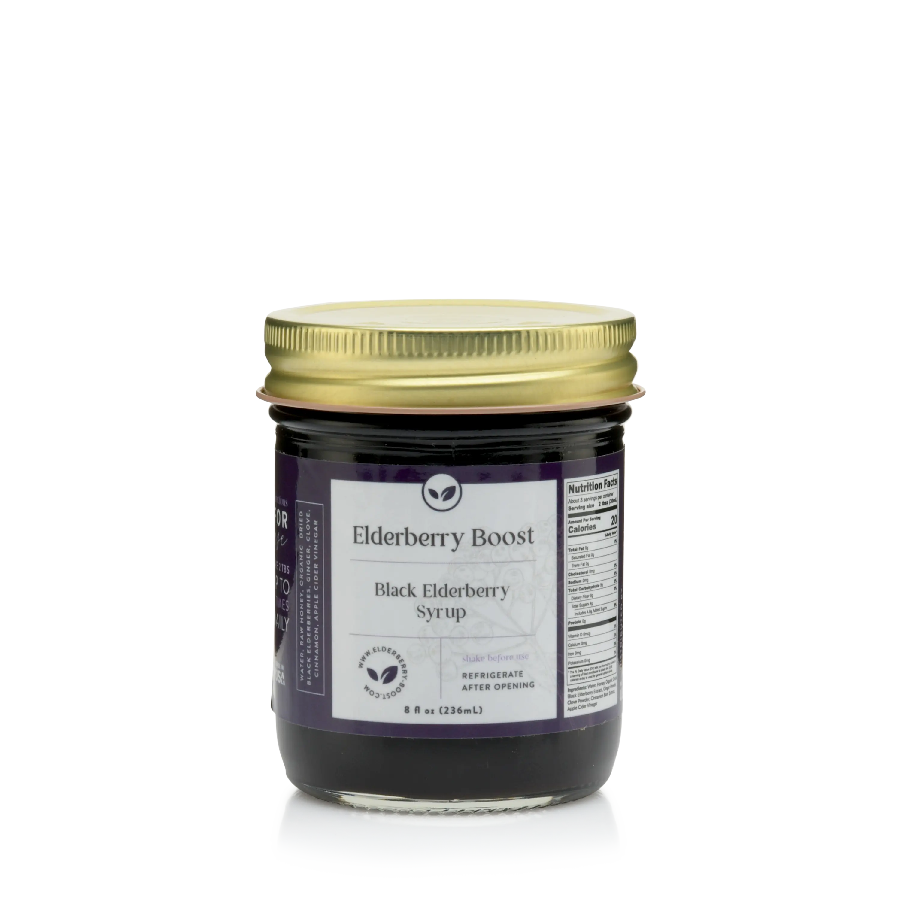 All Natural Elderberry Boost (8 oz) All Natural Elderberry Boost (8 oz)
