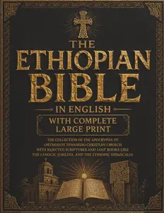 The Ethiopian Bible in English - Complete Large Print Omnibus, Orthodox Tewahedo Christian Church Apocryphal Books Reference, 1 Enoch, Jubilees, Ethiopic Didascalia Complete Series