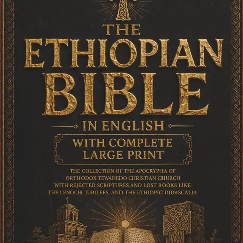 The Ethiopian Bible in English With Complete Large Print: The Collection of the Apocrypha of Orthodox Tewahedo Christian Church With Rejected ... Enoch, Jubilees, and the Ethiopic Didascalia