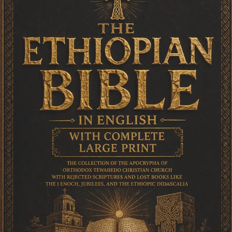 The Ethiopian Bible in English With Complete Large Print: The Collection of the Apocrypha of Orthodox Tewahedo Christian Church With Rejected ... Enoch, Jubilees, and the Ethiopic Didascalia