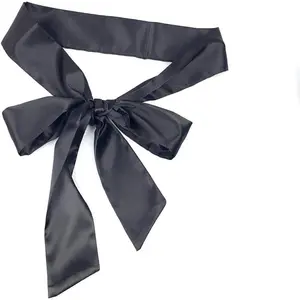 Long Ribbon Sash Belt for Dress Wedding Sash Bridal Silk Satin Belts Dress JW61
