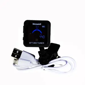 Spectraflex SFT-800 Rechargeable Clip on Headstock Tuner