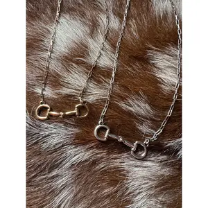 Cowgirl Horse Bit Necklace
