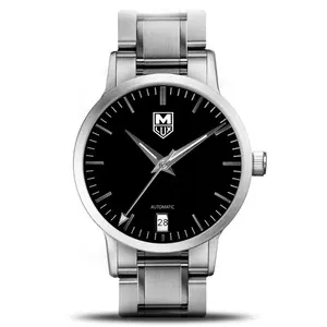 MLUX ML-300-SB 35mm Automatic Luxury Watch in Stainless Steel