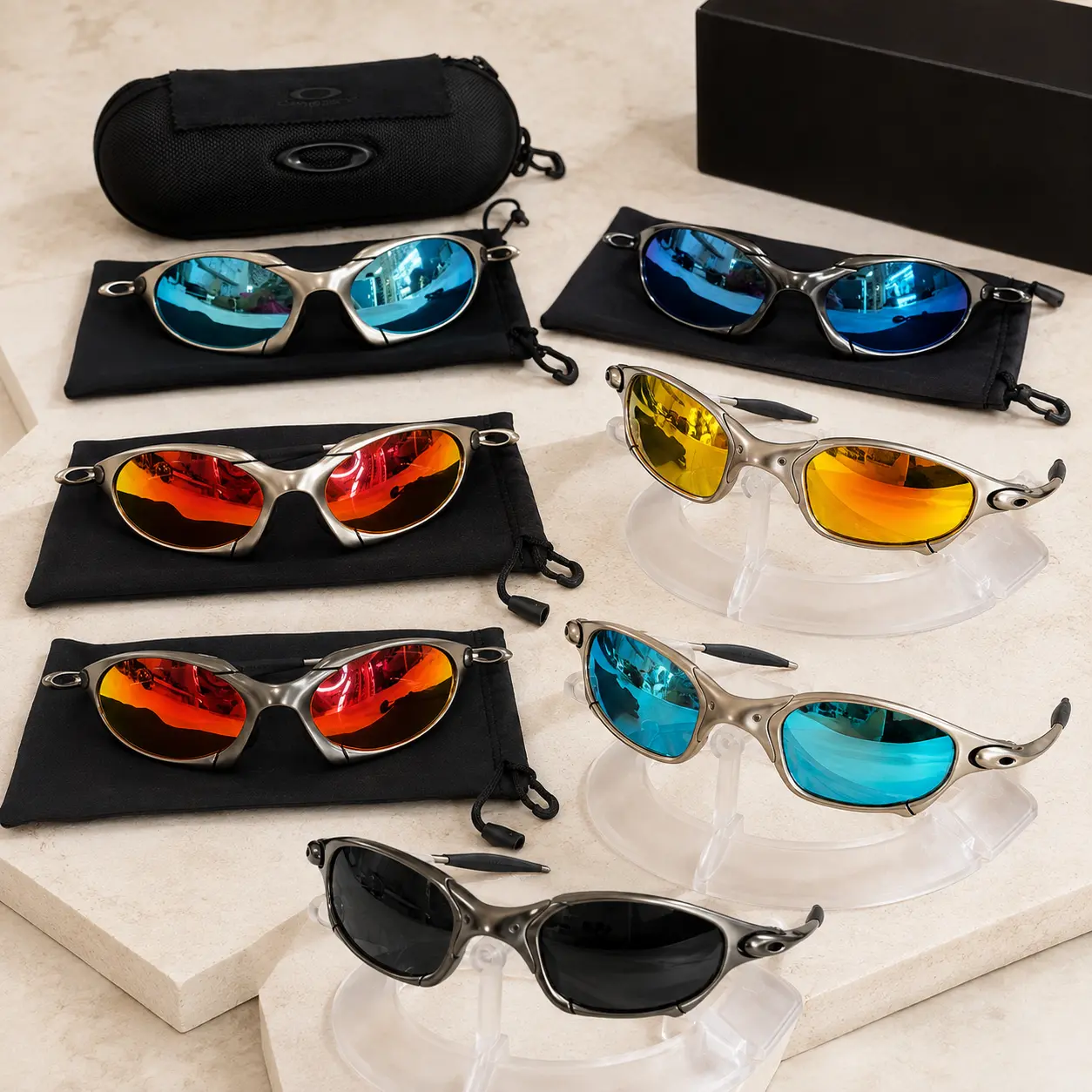 Juliet Metal-X Performance Sports Sunglasses Collection - UV400 Wraparound Glasses for Cycling Running Driving Travel Trekking, Lightweight Wraparound Glasses for Running & Driving, Y2k Vintage, Trending Tiktok, Gift For Friends, Christmas gift