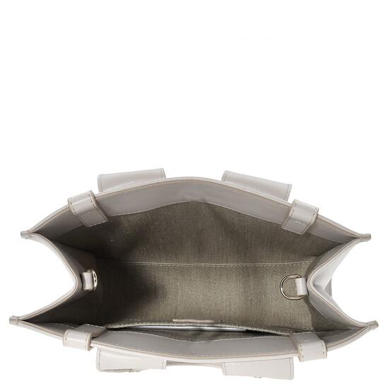 Chloé Mini Leather Woody Tote Bag - Iconic Cement Pink Calf Leather Tote with Logo Trims & Italian Craftsmanship