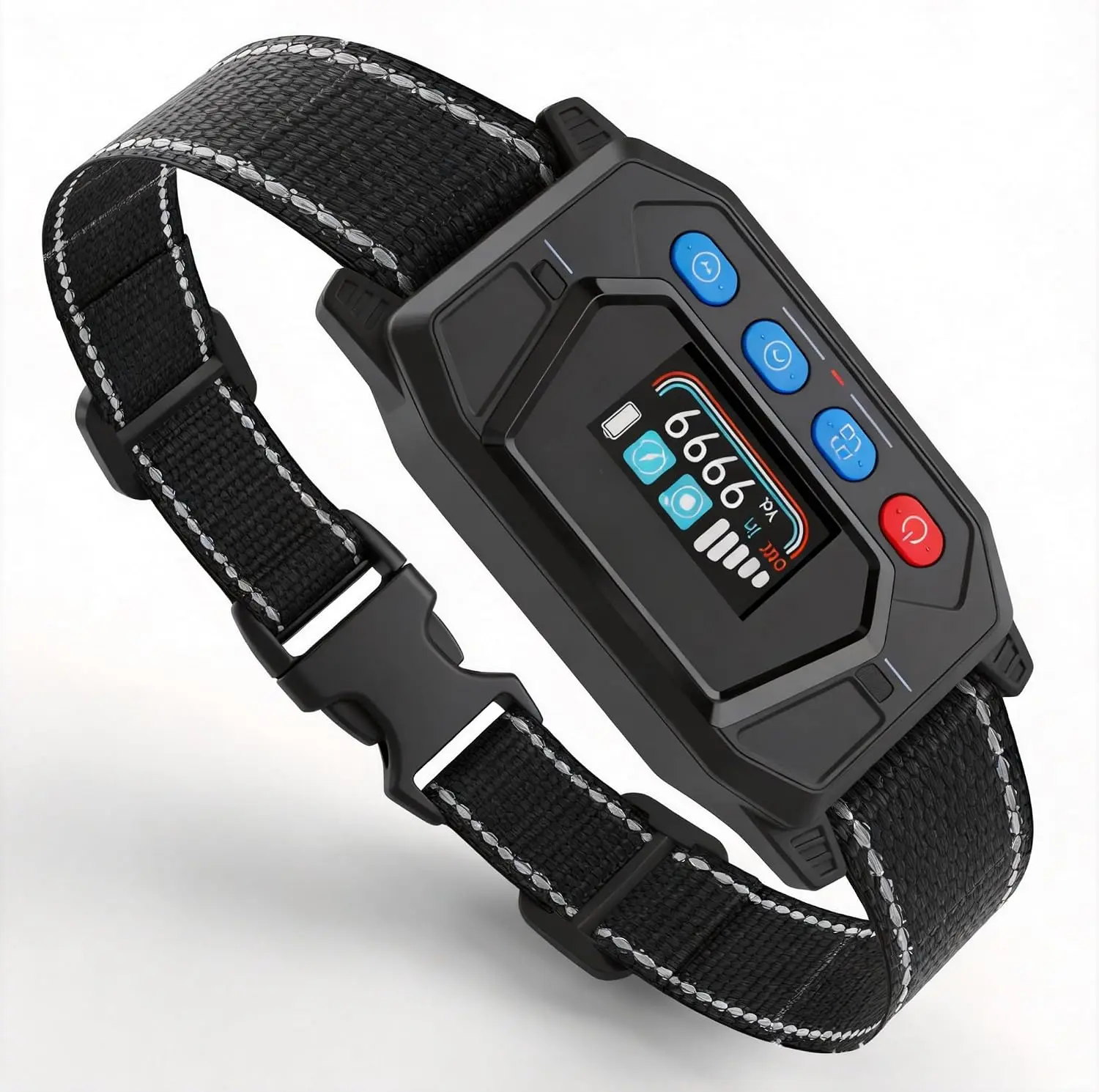 GPS Wireless Dog Fence |   No-Dig, 9999-Yard Range |   IP67 Waterproof Collar, 3 Modes for Medium & Large Dogs