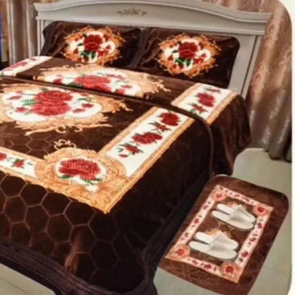 7 pieces blanket set