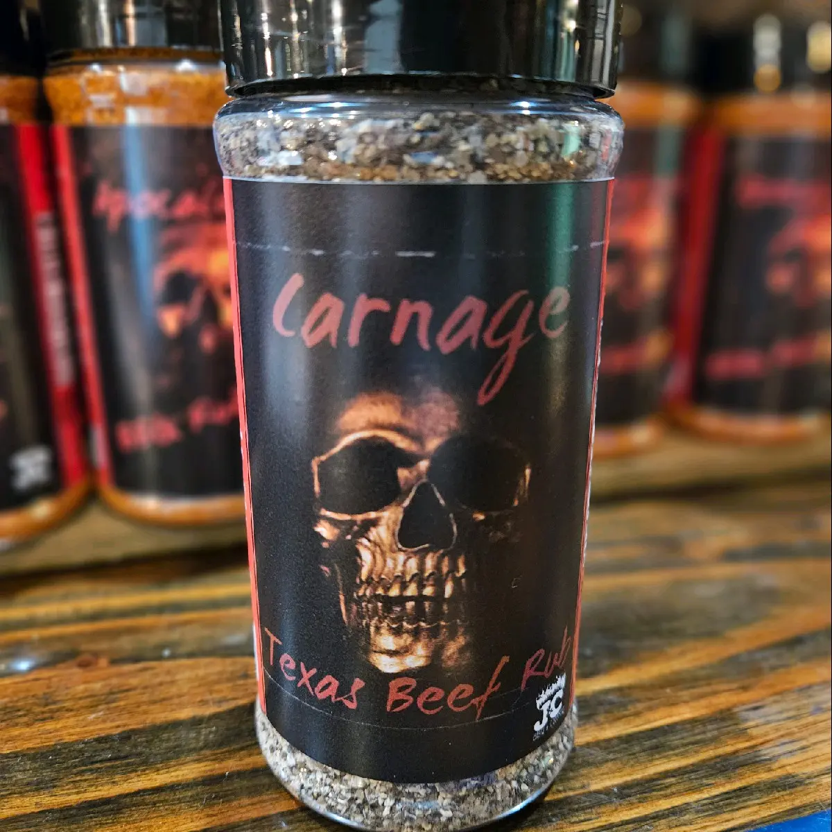 J&C BBQ - Carnage Texas Beef Rub