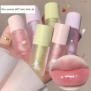 Moisturizing Lip Oil, Hydrating Lip Gloss Lip Maximizer, Glossy Lip Stick, Plumping Lip Care Stick Prevents Dry Cracks, Jelly Lips Moisturizer