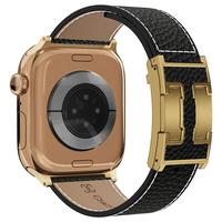 Black Band+Gold Buckle