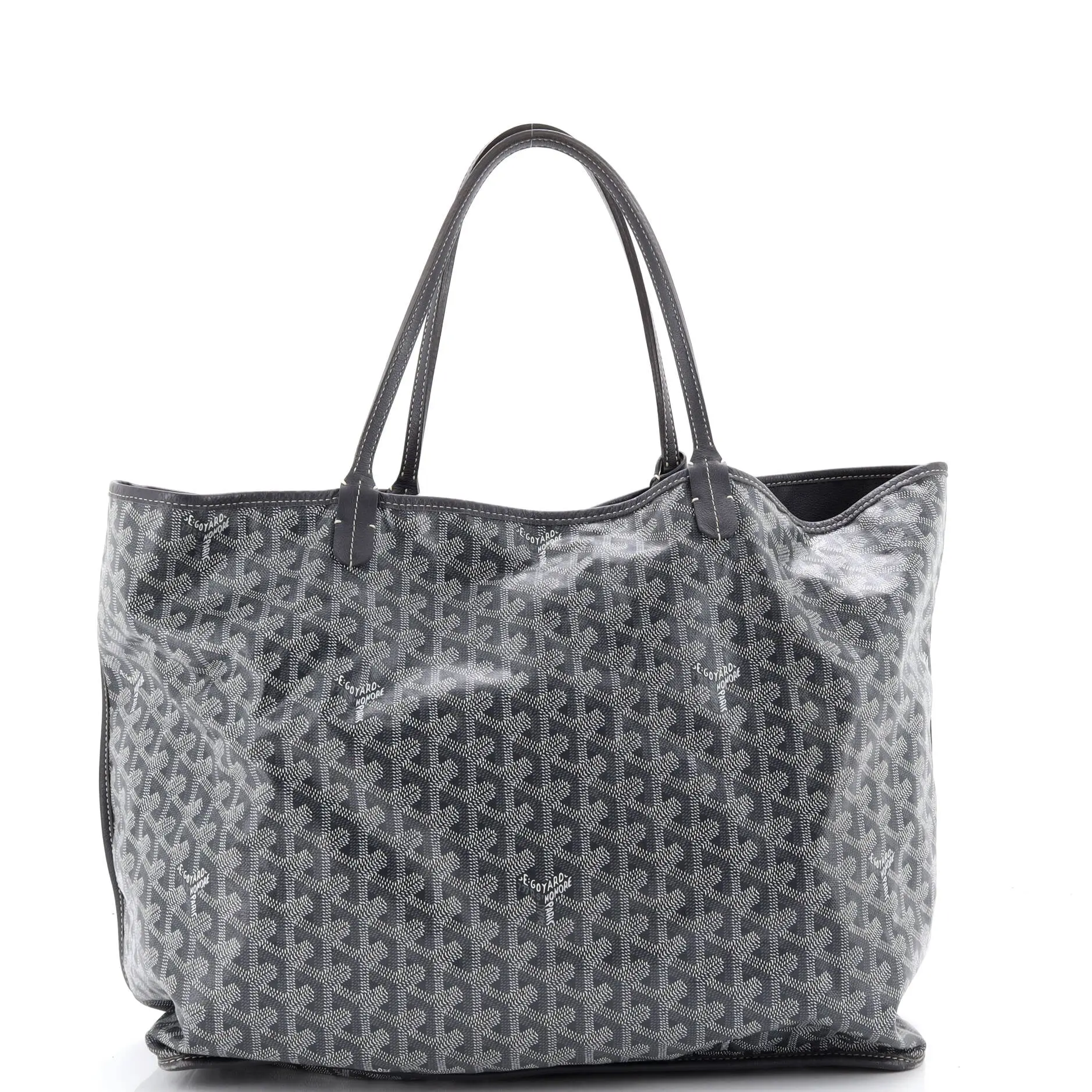 Pre-owned Goyard Canvas Coated Tote Bags REBAG Anjou Reversible Tote Coated Canvas GM by Rebag