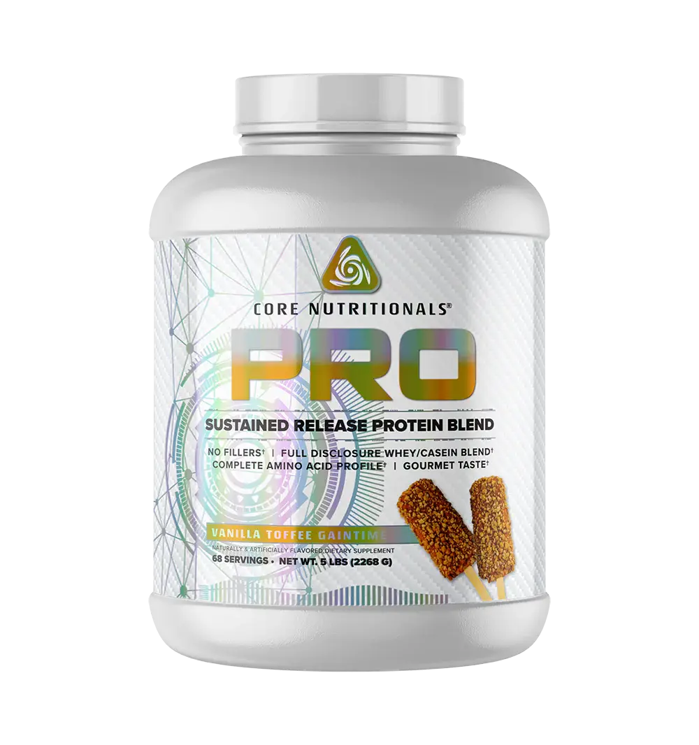 Core Nutritionals PRO Protein Blend - Reverses Muscle Protein Synthesis with Leucine & Triple-Phase Protein Matrix - Supplement Healthcare Fitness