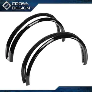 CROSSDESIGN Wheel Fender Flare 4pcs Set Fit For 2020-2022 Tesla Model Y Wheel Arch Cover