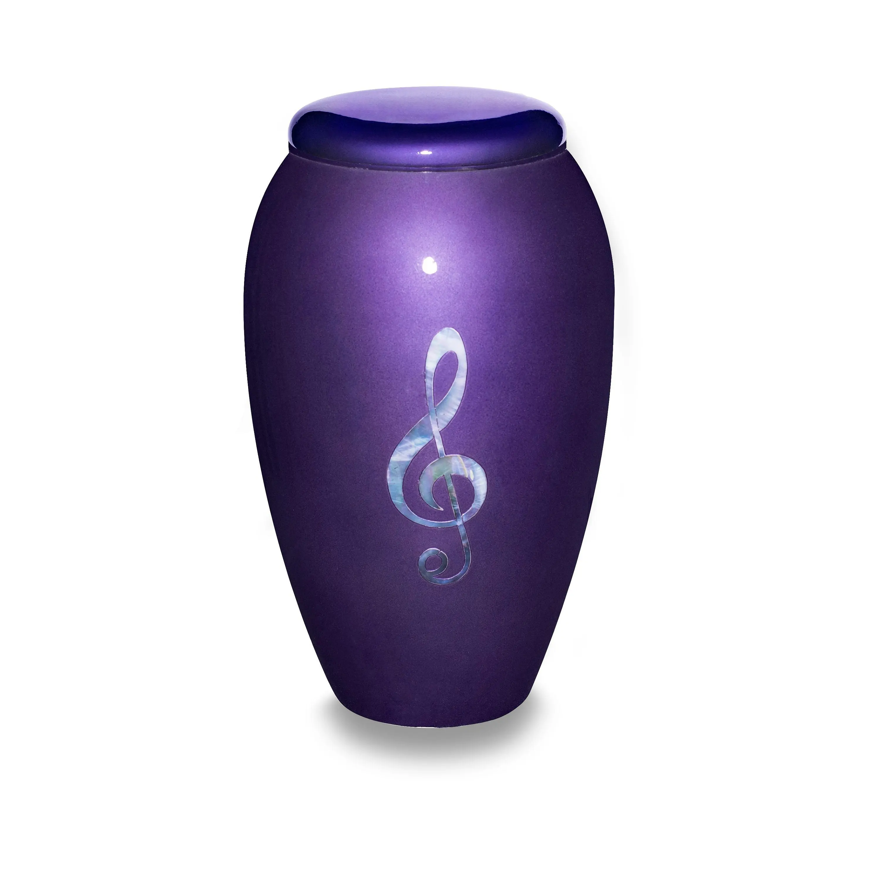 Deep Purple Adult Cremation Urn