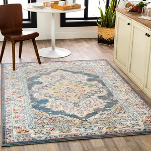 Livabliss AKR2303-679 6 ft. 7 in. x 9 ft. Ankara Machine Woven Rug - 100 Percent Polypropylene