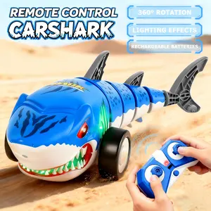 Fish remote control car adult players, anti-interference rechargeable simple control long battery life.