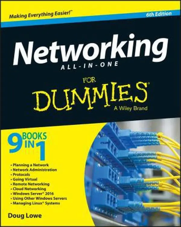 USED-Networking All-in-One For Dummies by Doug Lowe (Paperback)