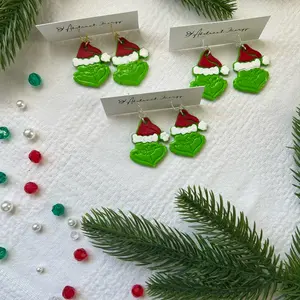 The Grinch Earrings - Perfect for Any Occasion