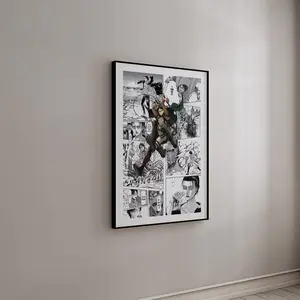 Manga Poster - Eren Yeager - Curated Manga Panels - Digital Print l Home Decoration Poster