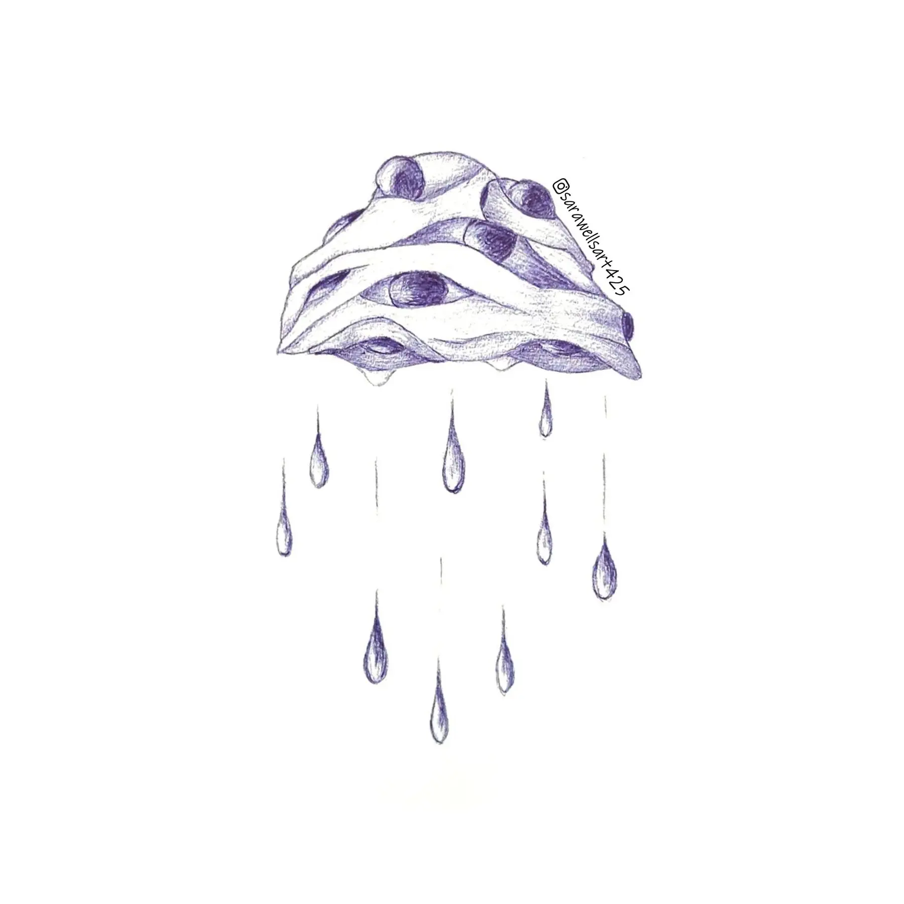 Jellyfish Monster Sticker