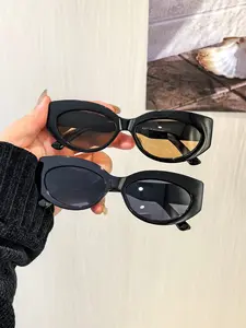 Women's Narrow Frame Cat Eye Sunglasses, & Tortoise Shell Frames, Lightweight Durable Comfortable, Perfect for Vacation Outdoors