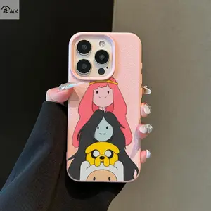 iPhone Case with Adventure Time Character Design For iPhone 17 16 15 14 13 12 11 PRO MAX PLUS and iPhone 16E 17 AIR XR XS MAX Series Mobile Case - Stain Resistant, Stylish and