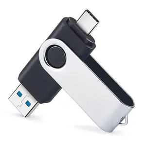 USB C Flash Drive, 2 In 1 Type C Flash Drive, USB Memory Stick for Data Storage Backup and Transfer, Compatible with Android Phone Computers
