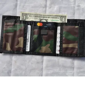Army Camouflage Wallet Nylon Camo Hunting commando wallet