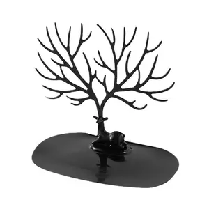 Creative Antler Tree Jewelry Display Stand Necklace Earring Bracelet Holder Organizer for Vanity Dressing Table Home Decor Storage Rack