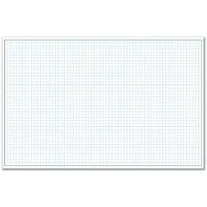 Blueprint and Graph Paper Pad - 50 Sheets Per Pad - 70lb Text - For Drawing, Designing, and More -  Tool for Young Artists, Budding Designers, and Classroom Use (1, 12x18)