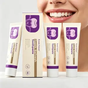 Kreain Nature Pasta dental para el cuidado bucal:  stain removal gentle care, protege su salud bucal con suavidad, una opción segura para solucionar la hipersensibilidad dental y los problemas de encías.