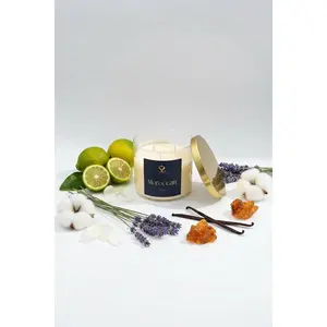 Moroccan - Scented Organic coconut Wax Candle