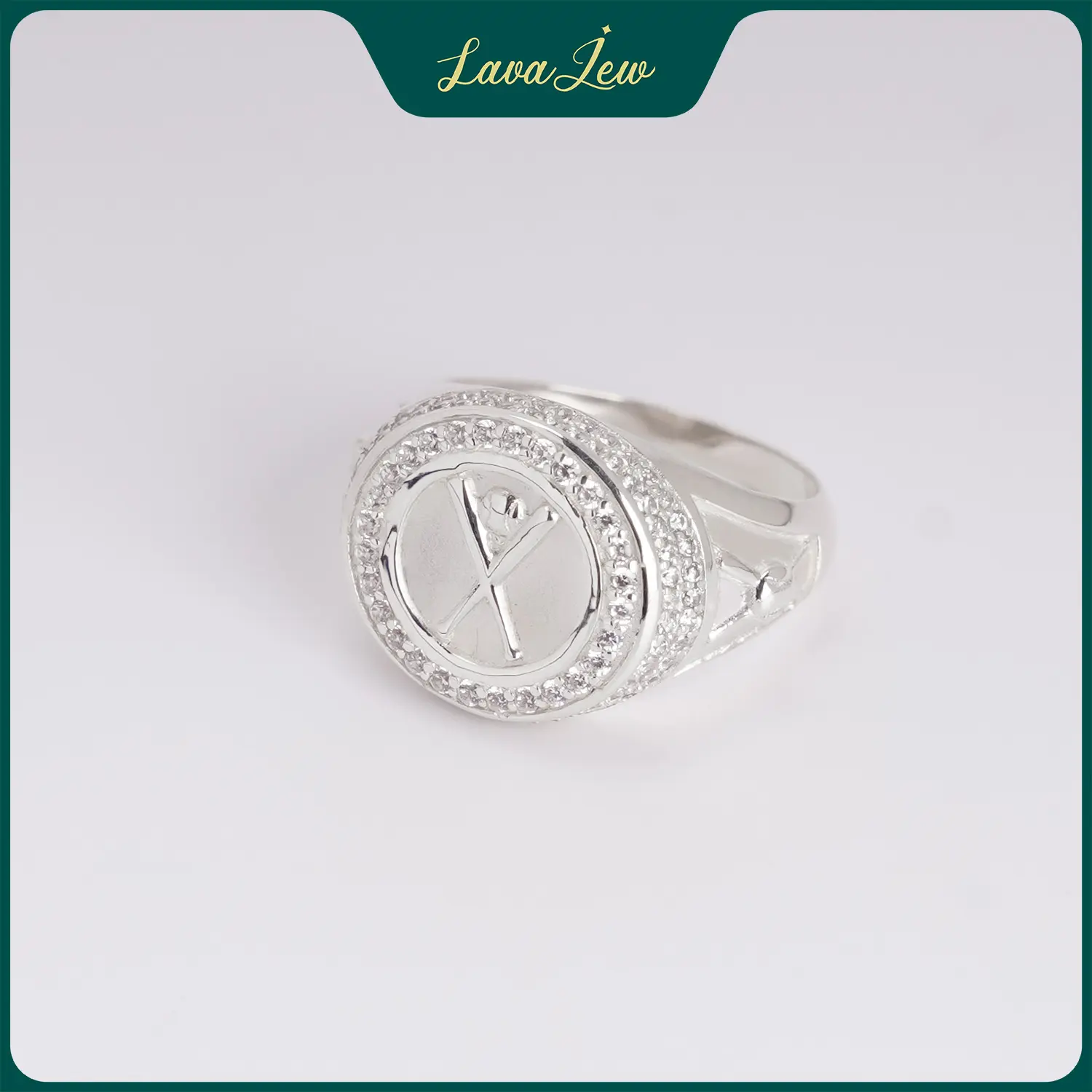 LavaJewelry, Baseball Lover's Ring, 925 Sterling Silver Ring, Baseball Ring, Silver Ring for Men