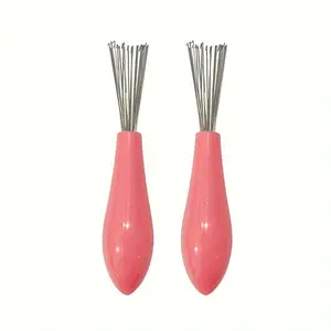 Professional Makeup Brush Cleaning Comb Dual Sided Hair and Dust Remover Perfect for Salon Use Beauty Tool Essential