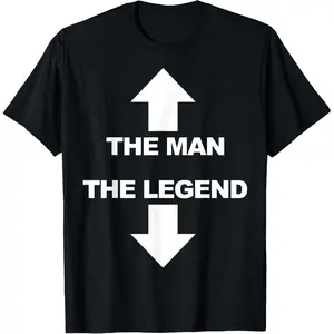 The man the legend T-Shirt Made in USA