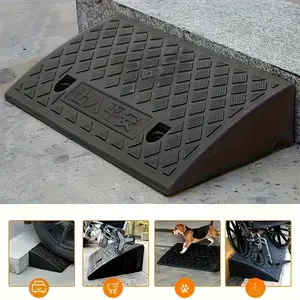 Portable Ramp with Non-Slip Surface, Durable Plastic Structure, Suitable for Cars, Motorcycles, Wheelchairs, Pets, Outdoor Use