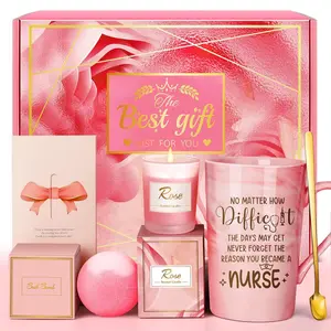 Nurse Appreciation Gifts for Women: Eletorot Spa Relaxation Baskets Set, Nurses Week Gift 2026, Easter, Birthday, Halloween, Thanksgiving, Christmas, Graduation for Student, RN, Coworke