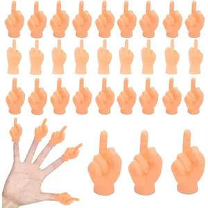 30 PCS Mini Finger Hands Set – Funny Tiny Hand Puppets for Party Favors & Pranks