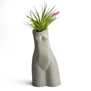 Female Body Vase | AIR PLANT HOLDER