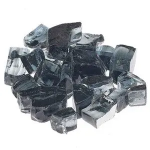 Modern Flames Vesper Black 1/2" Reflective Fire Glass