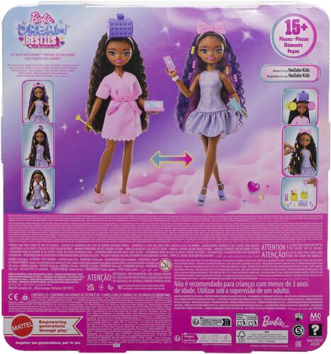 Mattel - Barbie Dream Besties: Get Ready with Barbie Brooklyn Doll  [Collectible Figurine/Statue/Bust] Paper Doll