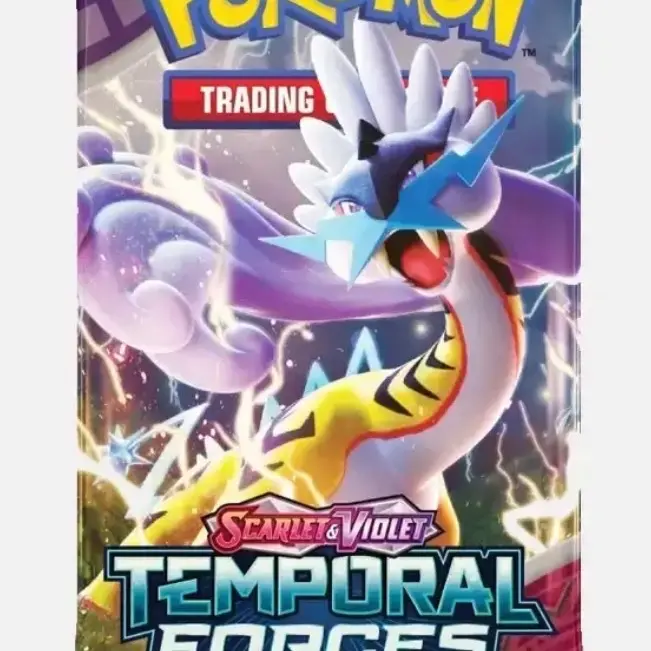 TCG Pokemon Temporal Forces Live Rip Pack