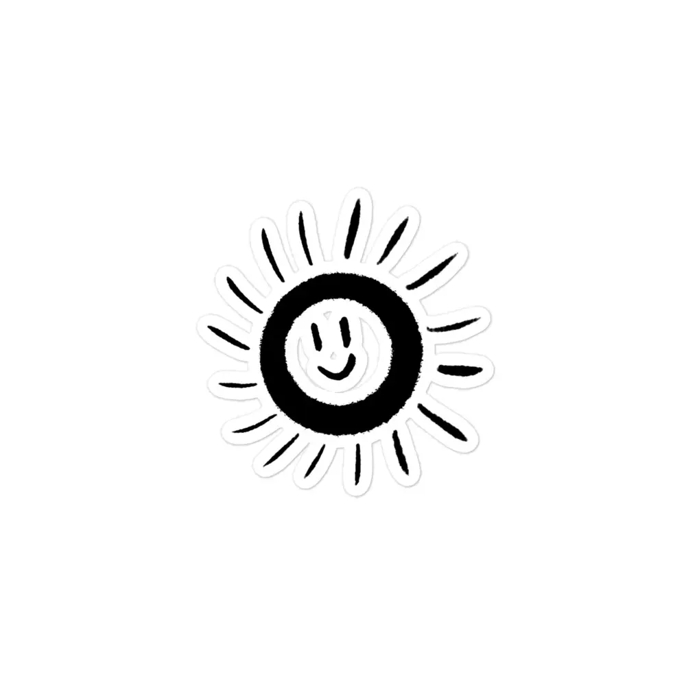 Ray of sunshine sticker