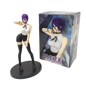 19CM Chainsaw Man Anime Figure Chainsaw Man Re-ze Figure Standing Anime Model Toy Gift Collection Action Figure PVC