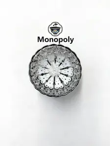 Handmade Silver Filigree Auspicious Flower Peacock Feather Jianzhan, Luxury Chinese Glass Gongfu Tea Cup