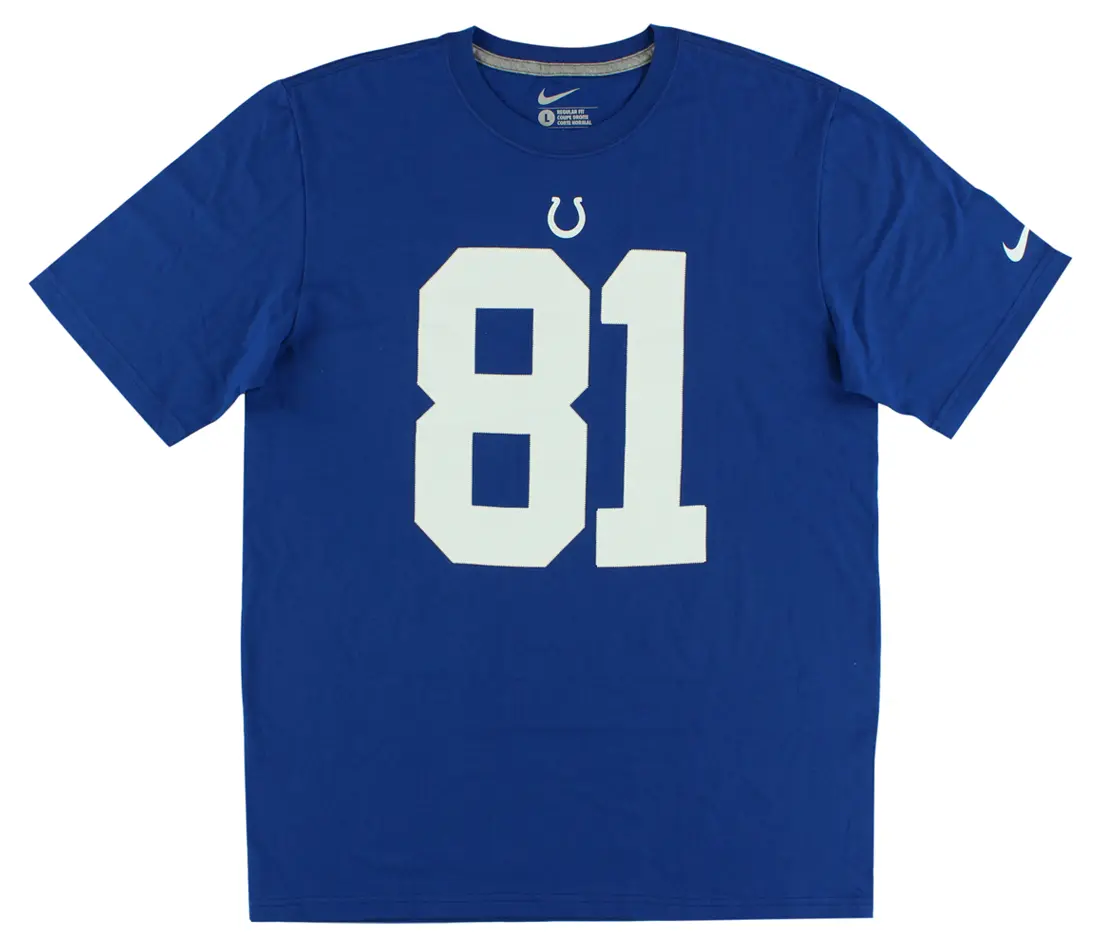 Nike Colts Andre Johnson #81 Graphic Tee Mens Knits & Tees