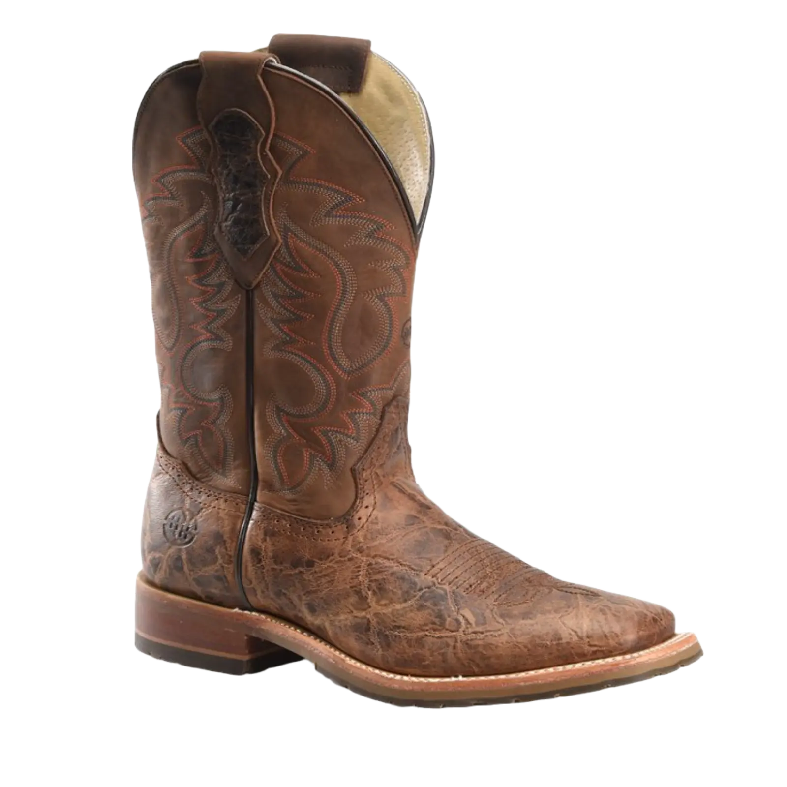 Double H® Men's Bregman 12" Wide Square Toe Brown Work Boots DH8645