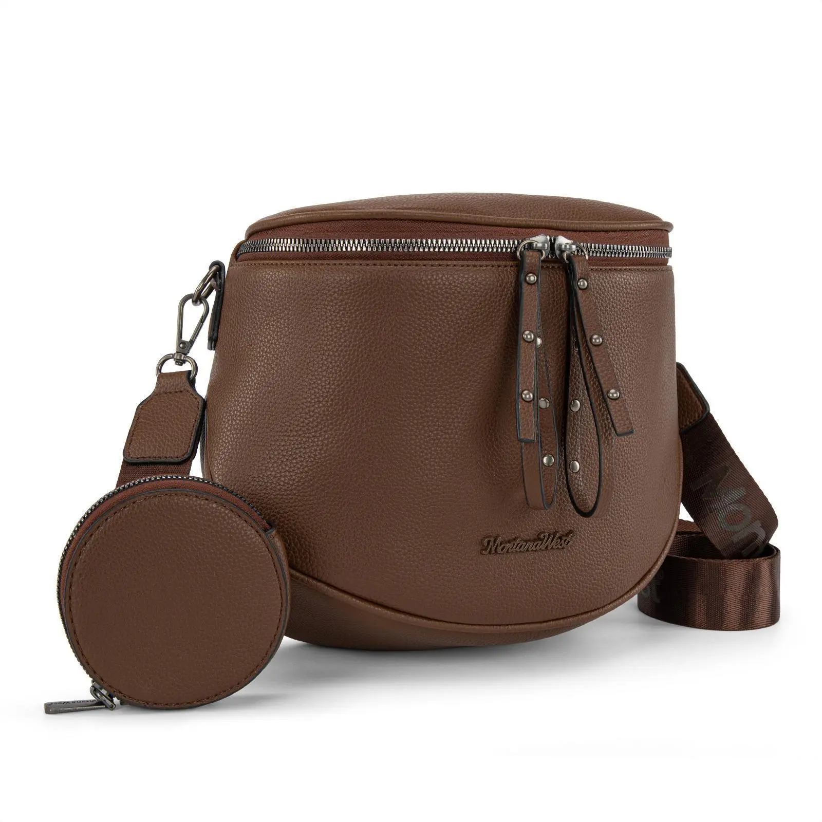 Coffee-Vegan Leather