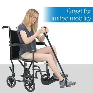 Leg lifting and walking assistance with lower limb training, exercise leg lifting device